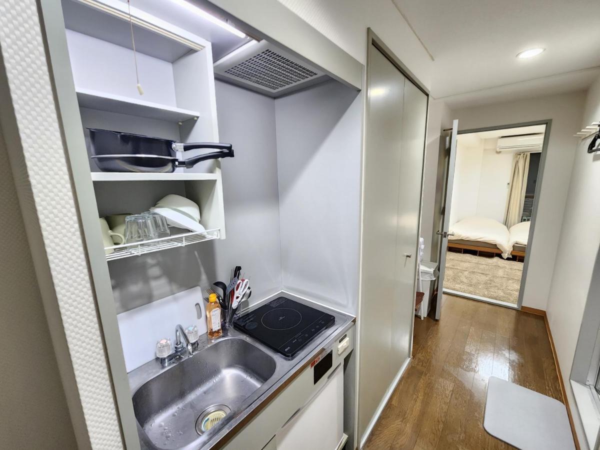 난바역 도보5분 시내중심 Mori Apartment Осака Экстерьер фото