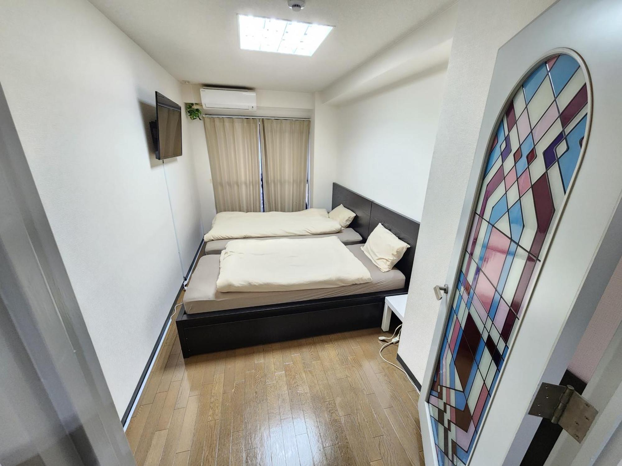 난바역 도보5분 시내중심 Mori Apartment Осака Экстерьер фото